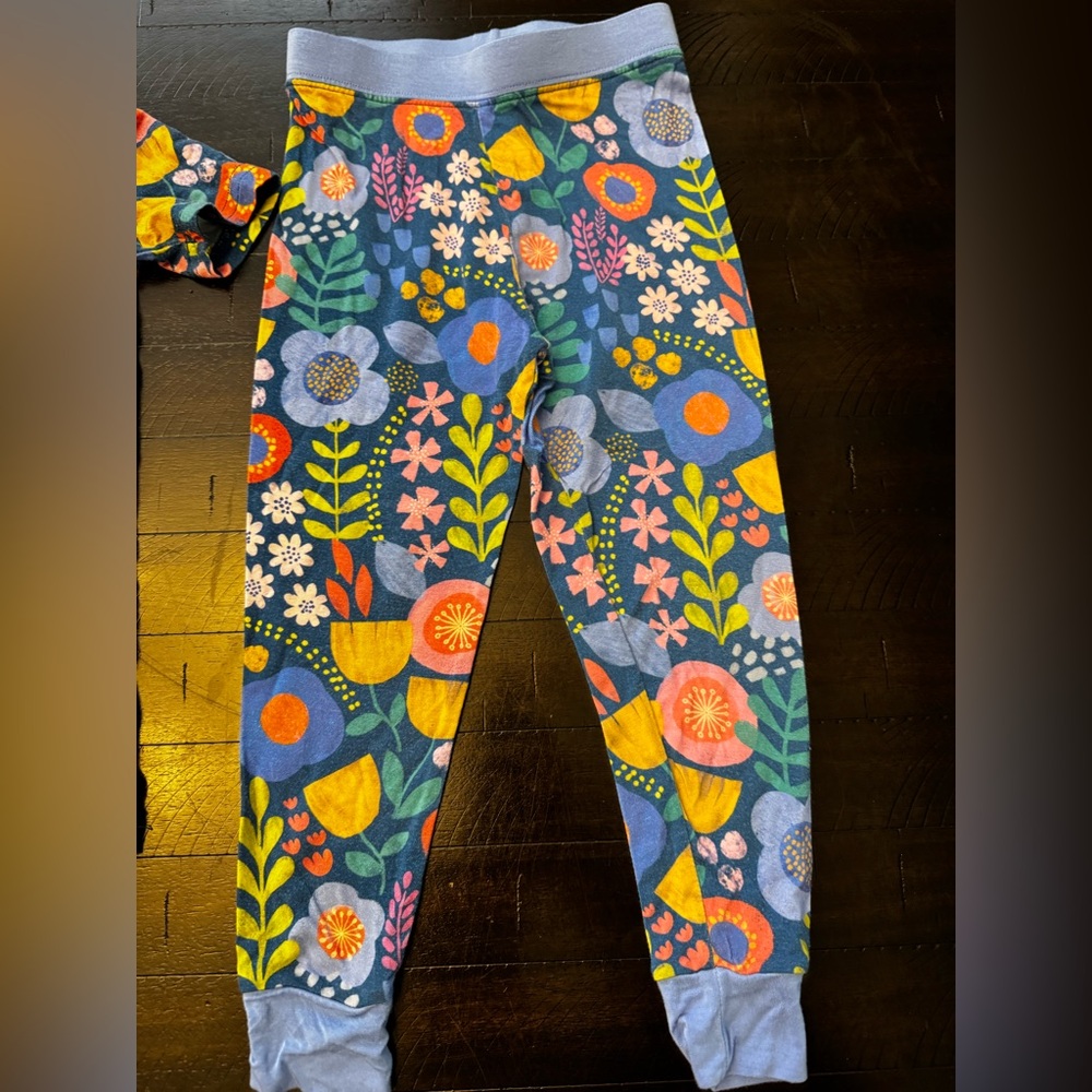 Little Sleepies Folk Floral 18-24 months PJ Set - Picture 5 of 6